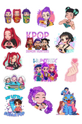 K-Pop Demon Hunters Stickers