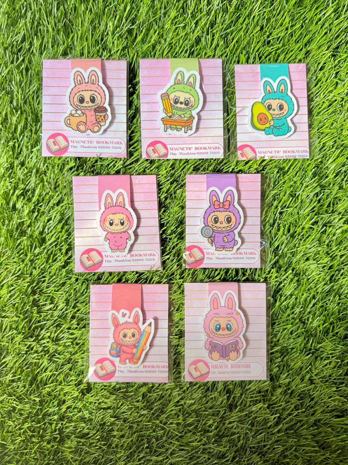 Labubu Magnetic Bookmark