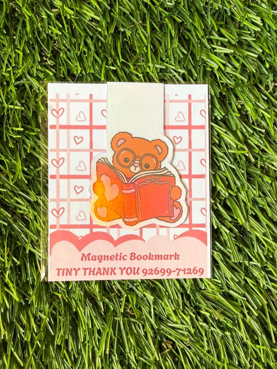 Teddy Magnetic Bookmark