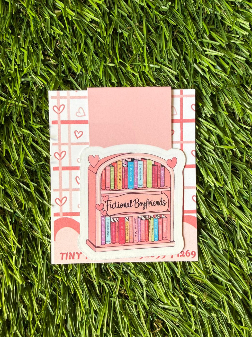 Fictional Magnetic Bookmark